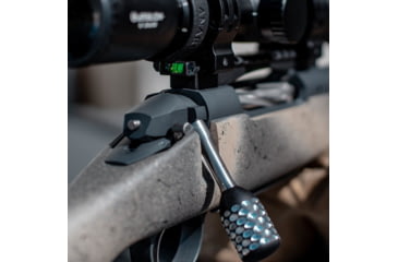 Image of Anarchy Outdoors Remington 700 &amp; Bergara 30 MOA Scope Base w/ Bubble Level, Short Action, Black, 791617485501