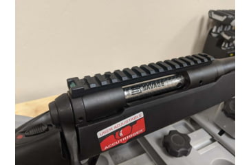 Image of Anarchy Outdoors Savage 10/110 Scope Base, Short Action, Black, 30 MOA, 791617484825