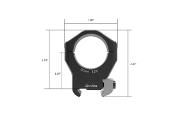 Image of Arken Optics Halo Titanium Scope Rings