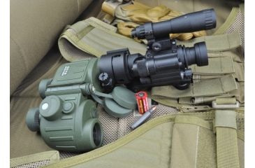 Image of -Armasight CO-Mini QS MG Night Vision Mini Clip-On System Gen 2Plus Quick Silver White Phosphor w/Manual Gain