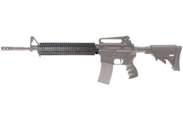Image of AR-15 Rifle Length Two Piece Forend mounted to rifle