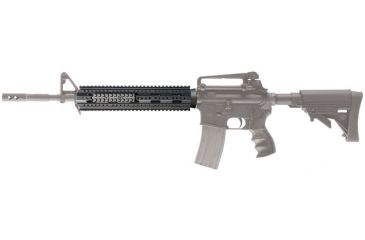 Image of AR-15 Rifle Length Two Piece Forend mounted to rifle