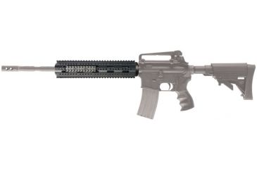 Image of AR-15 Rifle Length Free Float Forend mounted to rifle