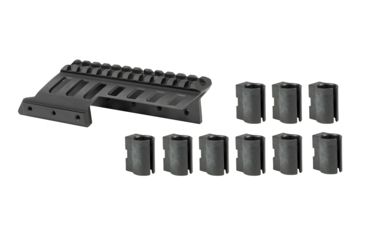 Image of ATI Outdoors Gen2 Halo Shotgun Side Saddle, 9-Shell Customizable, Mossberg 500/590, Black, A.5.10.2551