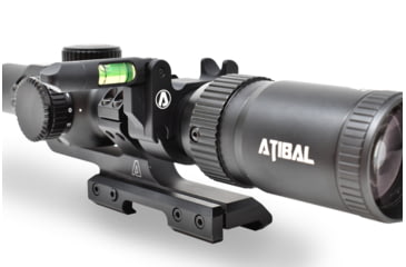 Image of Atibal Extended Scope Bubble Level, 30mm, Anodize, Black, AT-ESBL