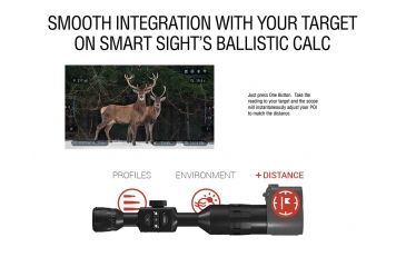 Image of ATN ABL Smart Rangefinder, Laser range Finder 1500m w/ Bluetooth, Black, ACMUABL1500
