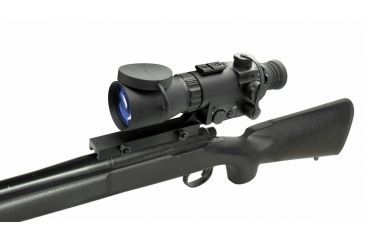 Image of ATN MK 350 Guardian Night Vision Rifle Scope, Black w/ Red on Green Reticle, New - NVWSM35010-EE