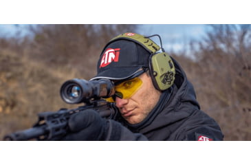 Image of ATN X-Sound Hearing Protector, Electronic Earmuffs w/Bluetooth, Camo, ACPROTXSND