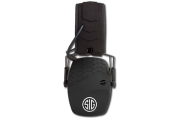 Image of AXIL TRACKR Blu Bluetooth Earmuffs, Black, Medium, TRACKRBT-BS