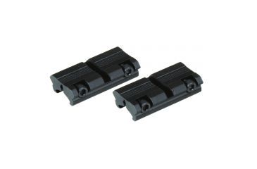 Image of B-Square Air Gun Adapters &amp; Risers - 3/8" to "Weaver" Adapter (2-piece base), Blue 17025