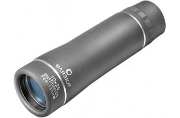 Image of Barska 10x25 Trend Roof BK-7 Prism Rubber Armor Monocular, Grey AA10196