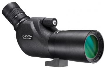 Image of Barska 15-45x50 WP Naturescape Spotting Scope, Angled w/Tripod, Black AD12682