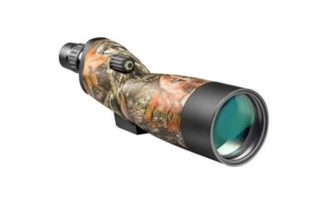 Image of Barska 20-60x60 Blackhawk Waterproof Spotting Scope, Straight, Mossy Oak Breakup - w/ Tripod, Soft Case, Hard Case, AD10976
