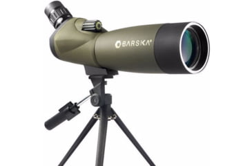 Image of Barska 20-60x60mm WP Blackhawk Porro Waterproof Spotting Scope, Angled, Green AD11284