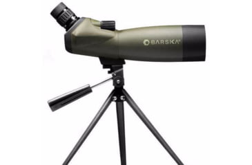 Image of Barska 20-60x60mm WP Blackhawk Porro Waterproof Spotting Scope, Angled, Green AD11284