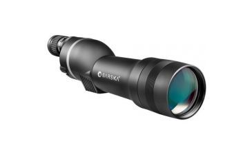 Image of Barska Spotter Pro 22-66x80 Straight-Body Spotting Scope - Black, w/ Tripod, Case AD10352