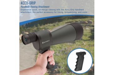 Image of Barska 25-125x88 WP, Benchmark Spotting Scope, Straight, w/ 2 Tripods, 2 Cases