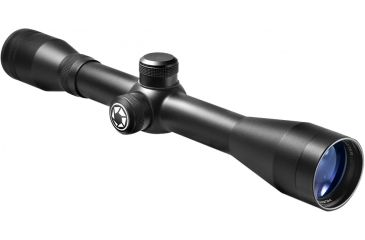 Image of Barska 4x40 Huntmaster Rifle Scope, Black Matte, 30/30