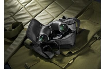 Image of Barska 7x50 Battalion Compact Porro BaK-7 Prism Binoculars, Black w/ Internal Rangefinder AB11038