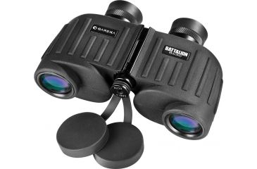 Image of Barska Battalion 8x30mm Porro Prism Rangefinder Binoculars, Black, AB11036