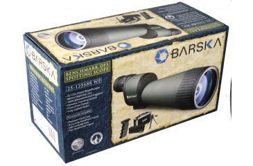 Image of Barska 25-125x88 WP, Benchmark Spotting Scope, Straight, w/ 2 Tripods, Soft &amp; Hard Case