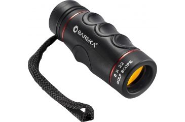 Image of Barska Blue Line 8x22 Rangefinding Golf Scope &amp; Compact Monocular, Black AA10199