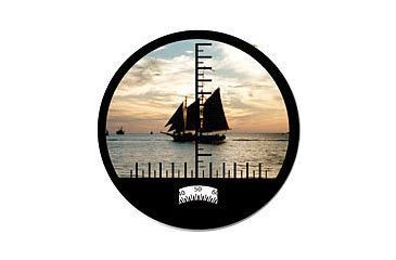 Image of Barska Deep Sea 7x50mm Porro Prism Compass Rangefinder Binoculars, Blue, AB10160