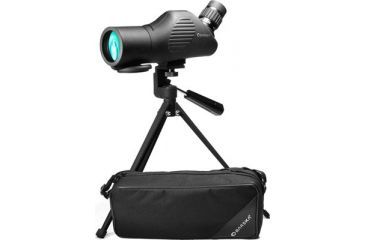Image of Barska Tactical 11-44x50 Angled Waterproof Spotting Scope, Black w/ Tripod AD11112