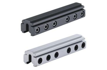 Image of BKL Technologies Model 169 4in Long Tri-Mount Dovetail Riser Mount, Black, Silver