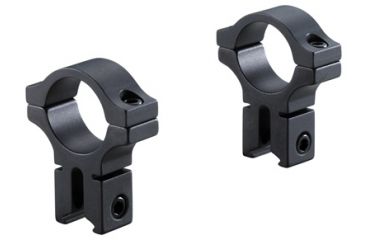 Image of Model 257 0.6in Long Dovetail Rings,High,Matte Black
