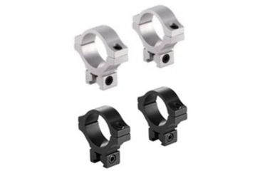 Image of BKL Technologies Model 303 0.6in Long Dovetail Rings, Black, Silver