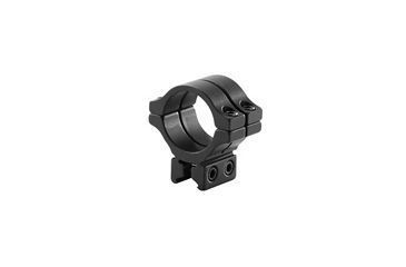 Image of Model 304 1in Long Double Strap Dovetail Ring,Low,Single,Matte Black