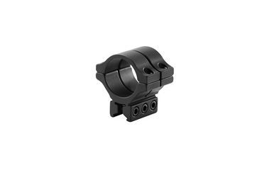 Image of Model 305 1.263in Long Double Strap Dovetail Ring,Low,Single,Matte Black