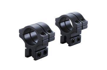 Image of Model 463 1in Double Strap Dovetail Rings,14mm,Matte Black