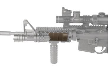 Image of Blackhawk Locking Rail Panels, Medium, 4 Panels, OD Green 71RP01OD