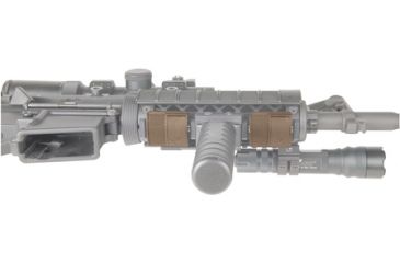 Image of Blackhawk Locking Rail Panels, Short, 2 Panels, OD Green 71RP02OD