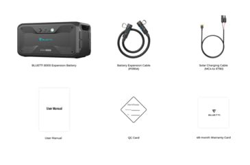 Image of BLUETTI B300 Expansion Battery, 3072Wh, Gray, B300-US-GY-BL-00