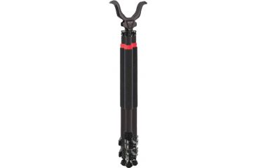 Image of BOGgear TAC-3S Tactical Series Tripod, Black with Rubber Feet