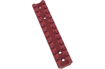 Image of Briley Takedown Picatinny Rail Mount, Ruger 10/22/1022, 15 MOA, Red, 1022-R-M15MOARD