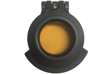 Image of BROWE Tenebraex 4x32 Tenebraex Tactical Tough Objective Flip Cover w/Amber Lens, Black, One Size, ACC-003A