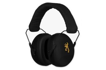 Image of Browning Buckmark 2 Hearing Protection Ear Muffs,Black 12682
