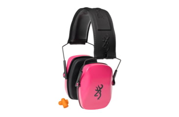 Image of Browning Buckmark Iii Hearing Protector Fldbl Nrr 27db Pink