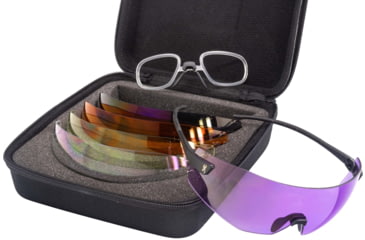 Image of BROWNING COMP SERIES SHOOTING GLASSES W/5 LENSES &amp; CASE