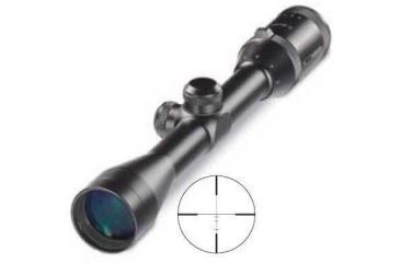 Image of Brunton NRA Sports Optics Variable Fast Focus Hunting 3-9x40mm #5 Ballistics Reticle Black Rifle Scope FV3940-5