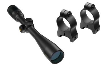 Image of Nikon ProStaff 4-12x40mm Rifle Scope, Matte w/Nikoplex Reticle 6728 w/Nikon A-Series Medium Aluminum 16167