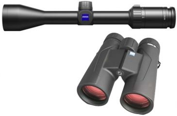 Image of Zeiss Terra 3-9x42 Rifle Scope w/ Reticle 20 &amp; Hunting Turret 522701-9920 and Zeiss Terra 10x42 ED Binocular 524206-9901-000 5227019920-KIT1