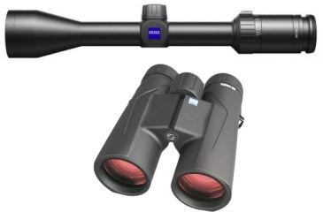 Image of Zeiss Terra 4-12x42 Rifle Scope w/ Reticle RZ8 &amp; Hunting Turret 522711-9980 and Zeiss Terra 10x42 ED Binocular 524206-9901-000 5227119980-KIT1