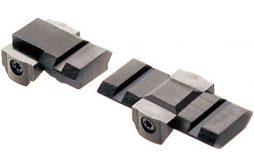 Image of Burris Ruger to Weaver Redhawk Gloss Black Base Adapters (use with Zee Rings)