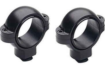 Image of Burris Signature Double Dovetail 30mm Rifle Scope Ring Pair, Matte Black, Medium 420583