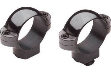 Image of Burris Standard Solid Steel Rifle Scope Rings 1'' Low - Dovetail Front, Windage Adjustable Rear